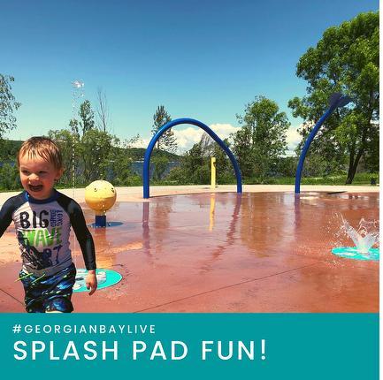Splash pad fun